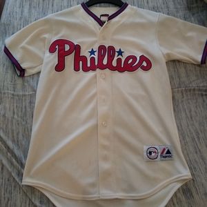 Phillies Jersey Small Majestic